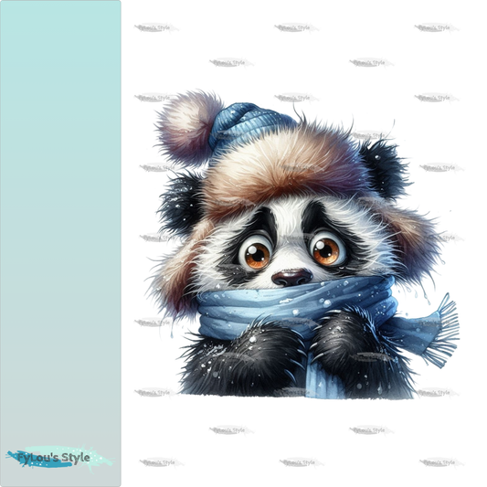 Bügelbild FrostBEULEN Panda #1