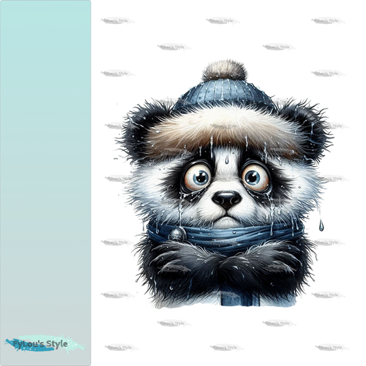 Bügelbild FrostBEULEN Panda #2