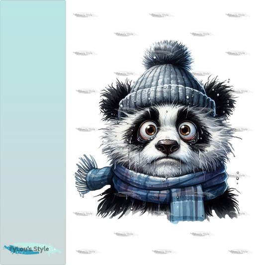Bügelbild FrostBEULEN Panda #3