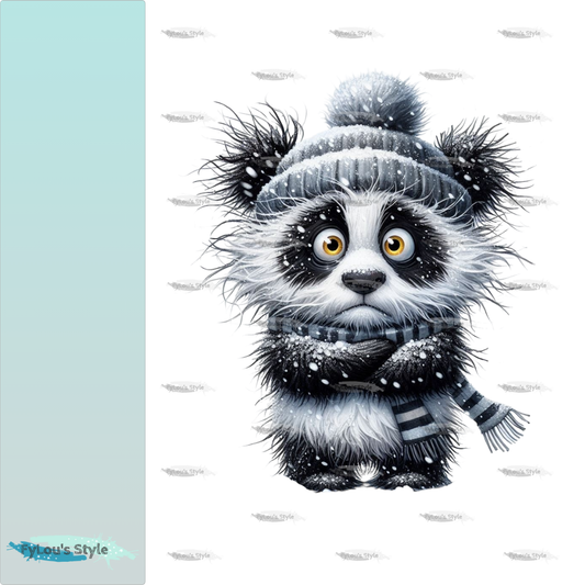 Bügelbild FrostBEULEN Panda #4
