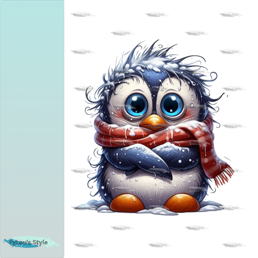 Bügelbild FrostBEULEN Pinguin #2