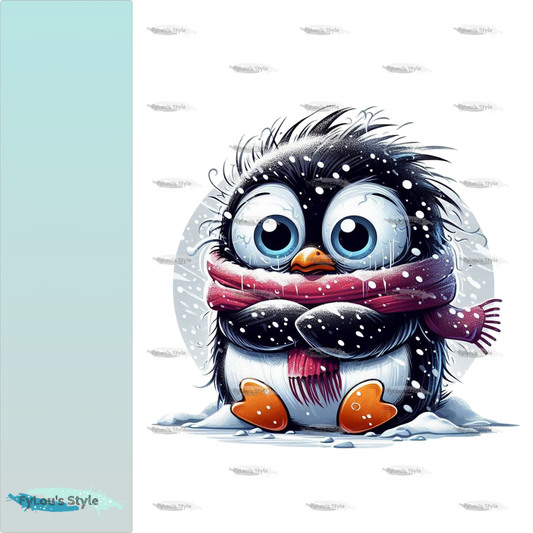 Bügelbild FrostBEULEN Pinguin #4