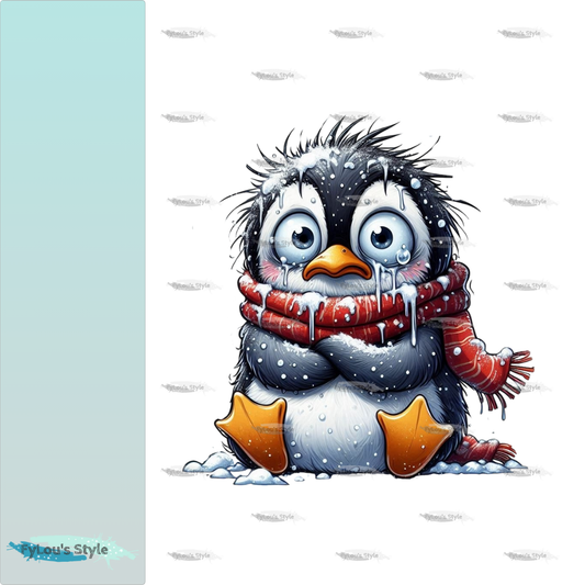 Bügelbild FrostBEULEN Pinguin #5