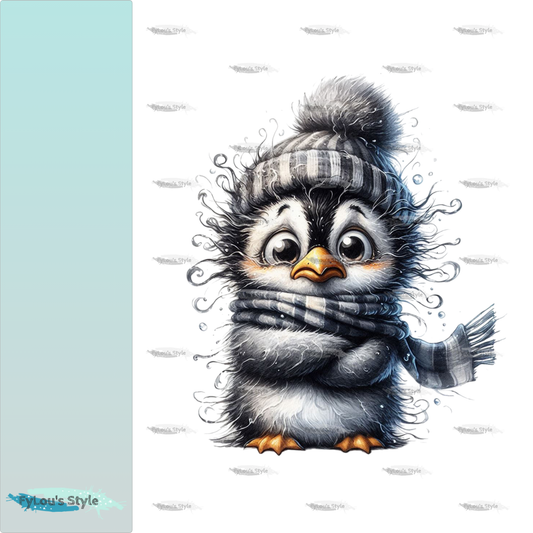 Bügelbild FrostBEULEN Pinguin #6