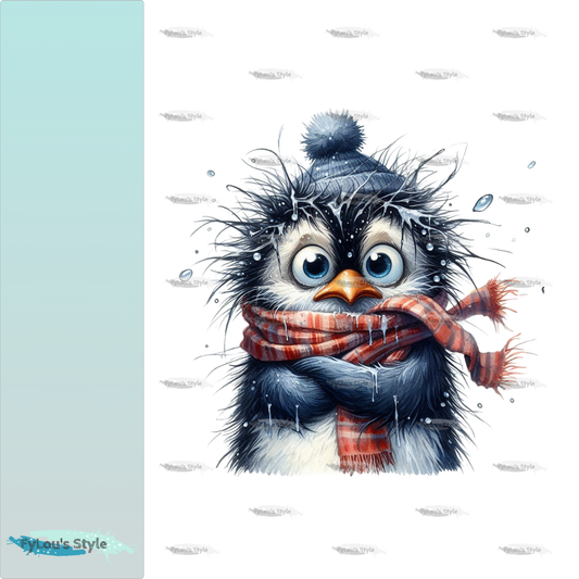 Bügelbild FrostBEULEN Pinguin #7