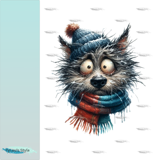 Bügelbild FrostBEULEN Wolf #2