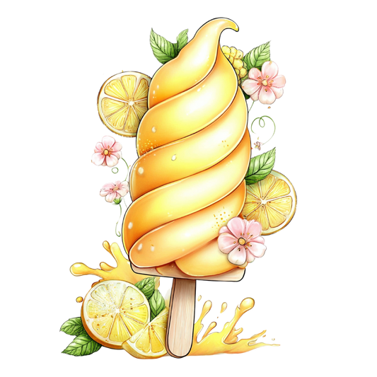 Bügelbild Fruchtiges Eis #4