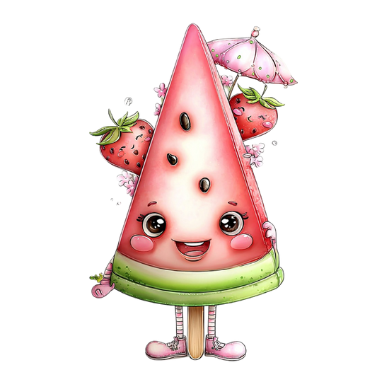 Bügelbild Fruchtiges Eis #5