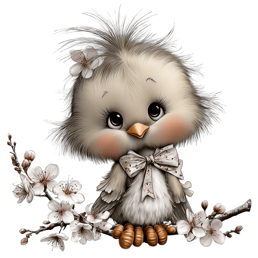 Bügelbild Frühlings Tiere Vogel #5