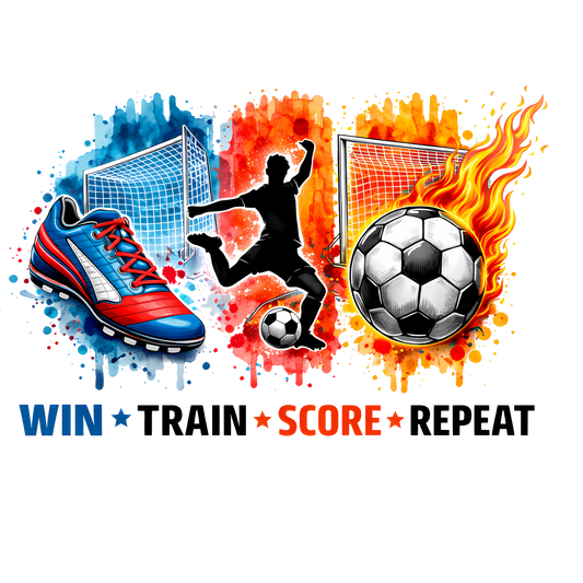 Bügelbild Streifen Motivwelt "Fussball #2"