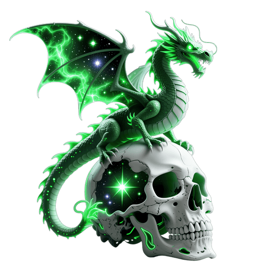 Bügelbild Galaxy Drache #6