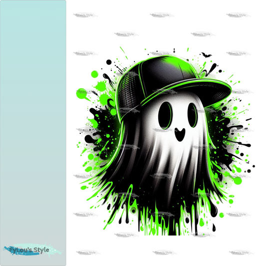 Bügelbild Green Ghost #1