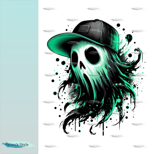 Bügelbild Green Ghost #2