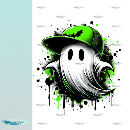 Bügelbild Green Ghost #3