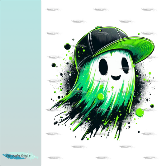 Bügelbild Green Ghost #4