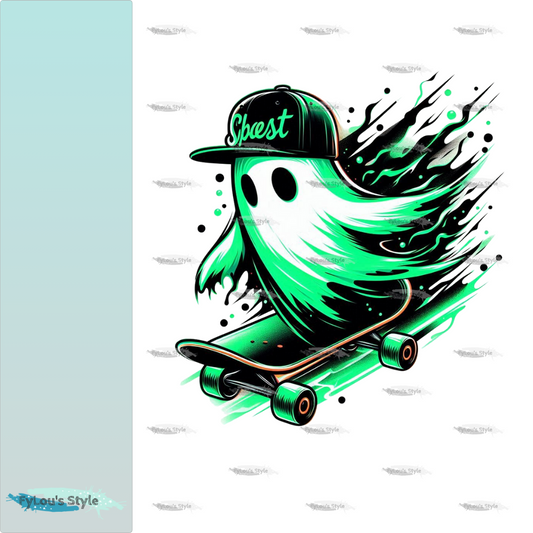 Bügelbild Green Ghost #5