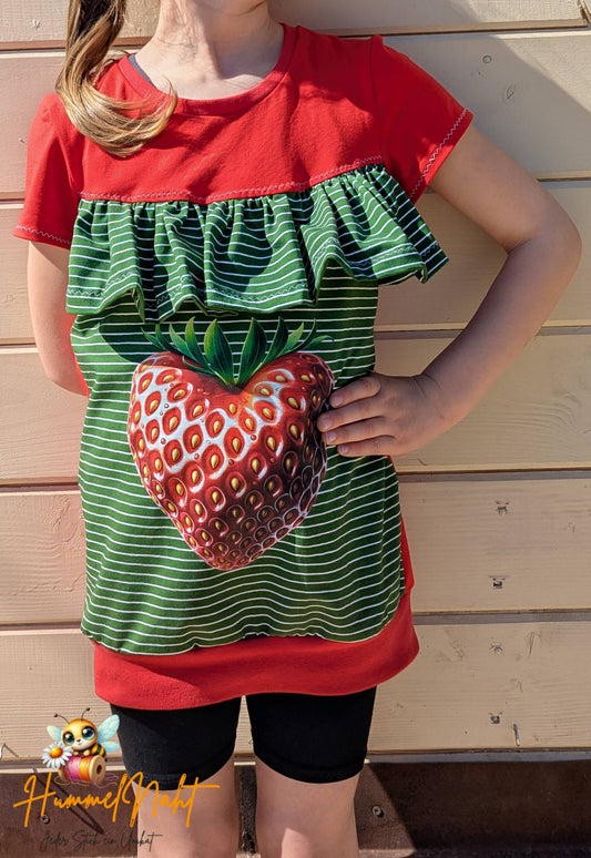 Bügelbild frische Erdbeeren #12 Fylou's Style