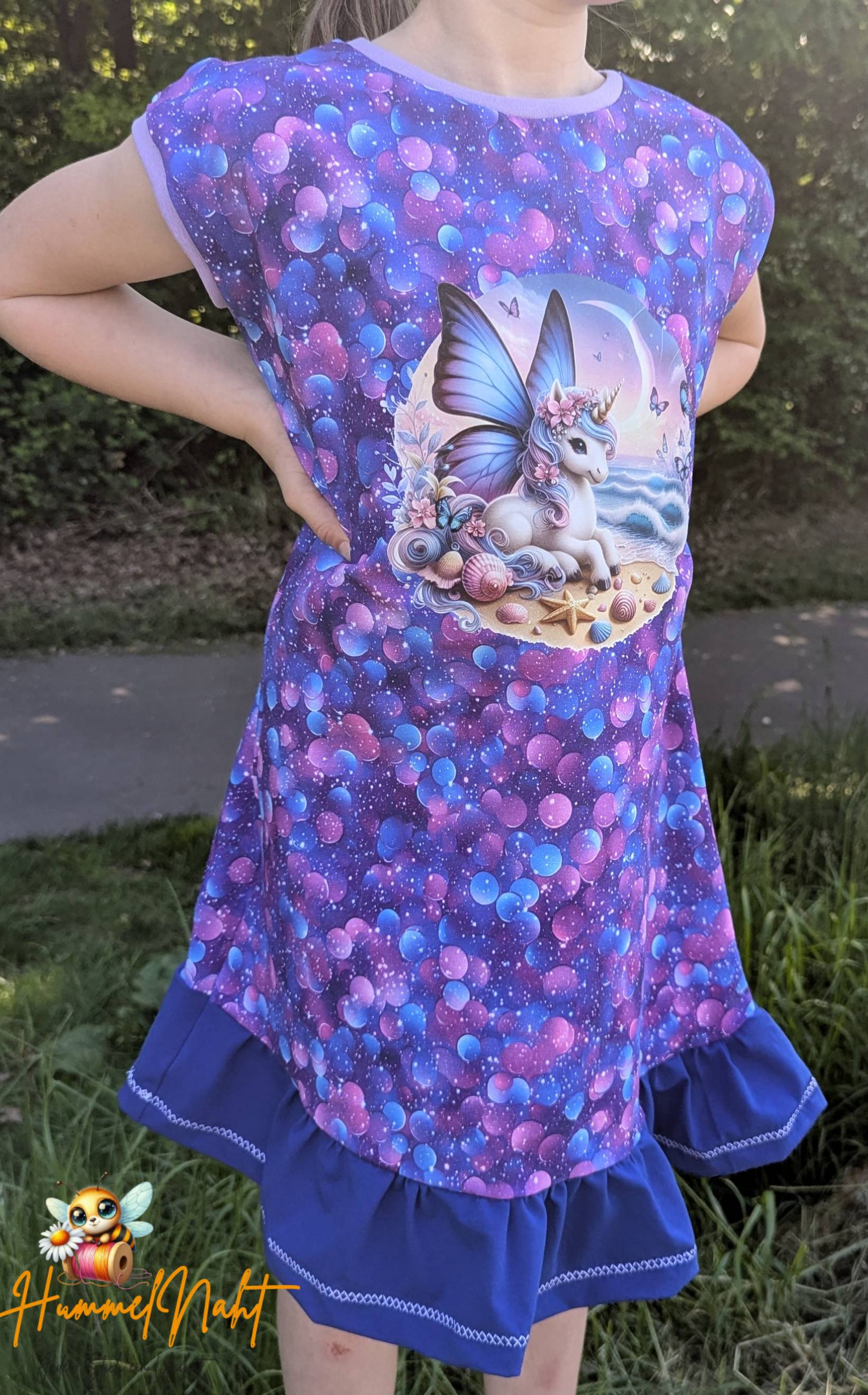 Bügelbild kleines Einhorn am Strand #5 - Fylou's Style