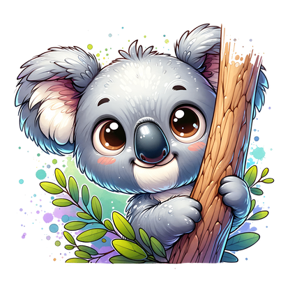 Bügelbild Guck Guck Koala #2 Fylou's Style