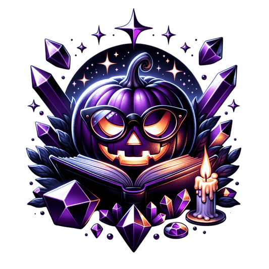 Bügelbild Halloween Hexen Kürbis