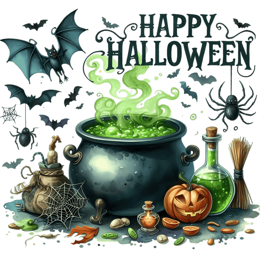 Bügelbild Happy Halloween #10