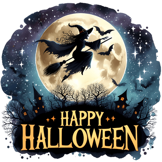 Bügelbild Happy Halloween #12
