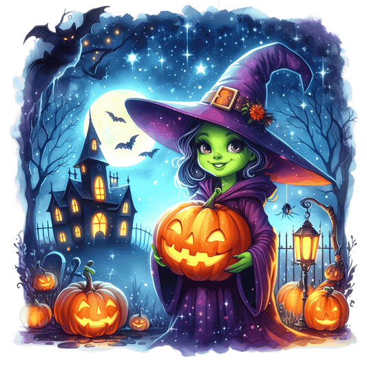 Bügelbild HHappy Halloween #2