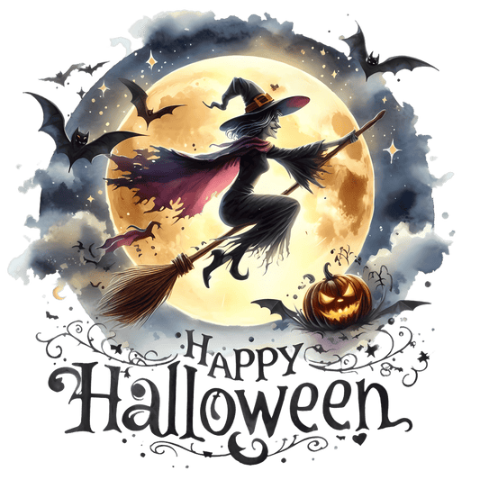Bügelbild Happy Halloween #3