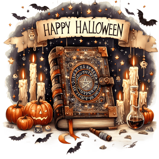 Bügelbild Happy Halloween #4