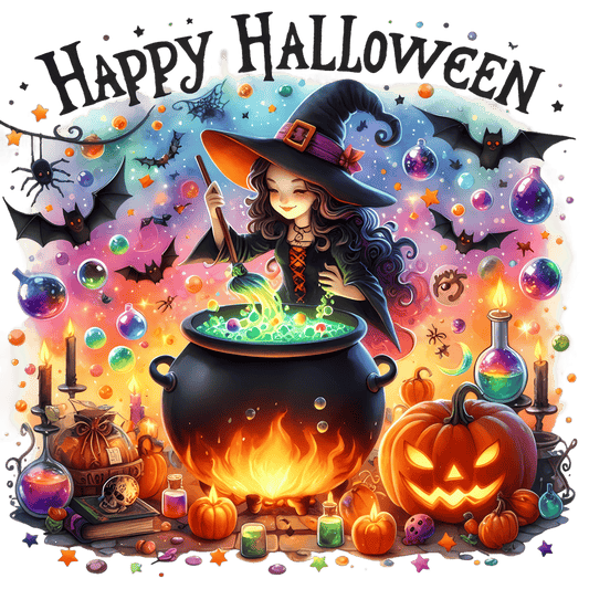 Bügelbild Happy Halloween #7