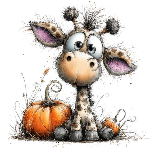 Bügelbild Herbst Safari #13