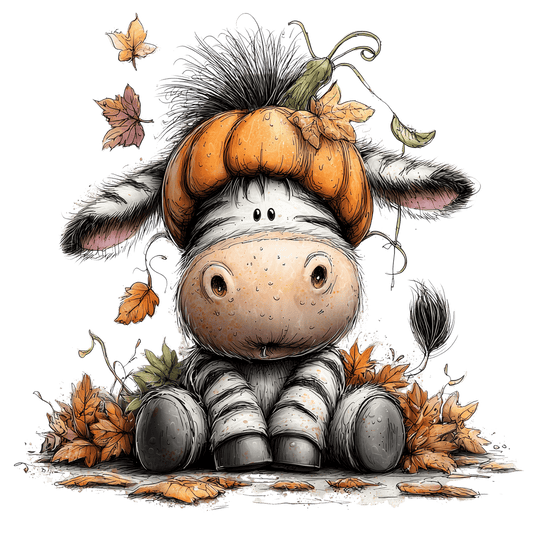Bügelbild Herbst Safari #16