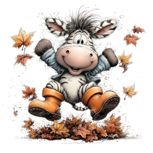 Bügelbild Herbst Safari #9