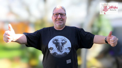 Bügelbild Savanne Elefant #1 Fylou's Style