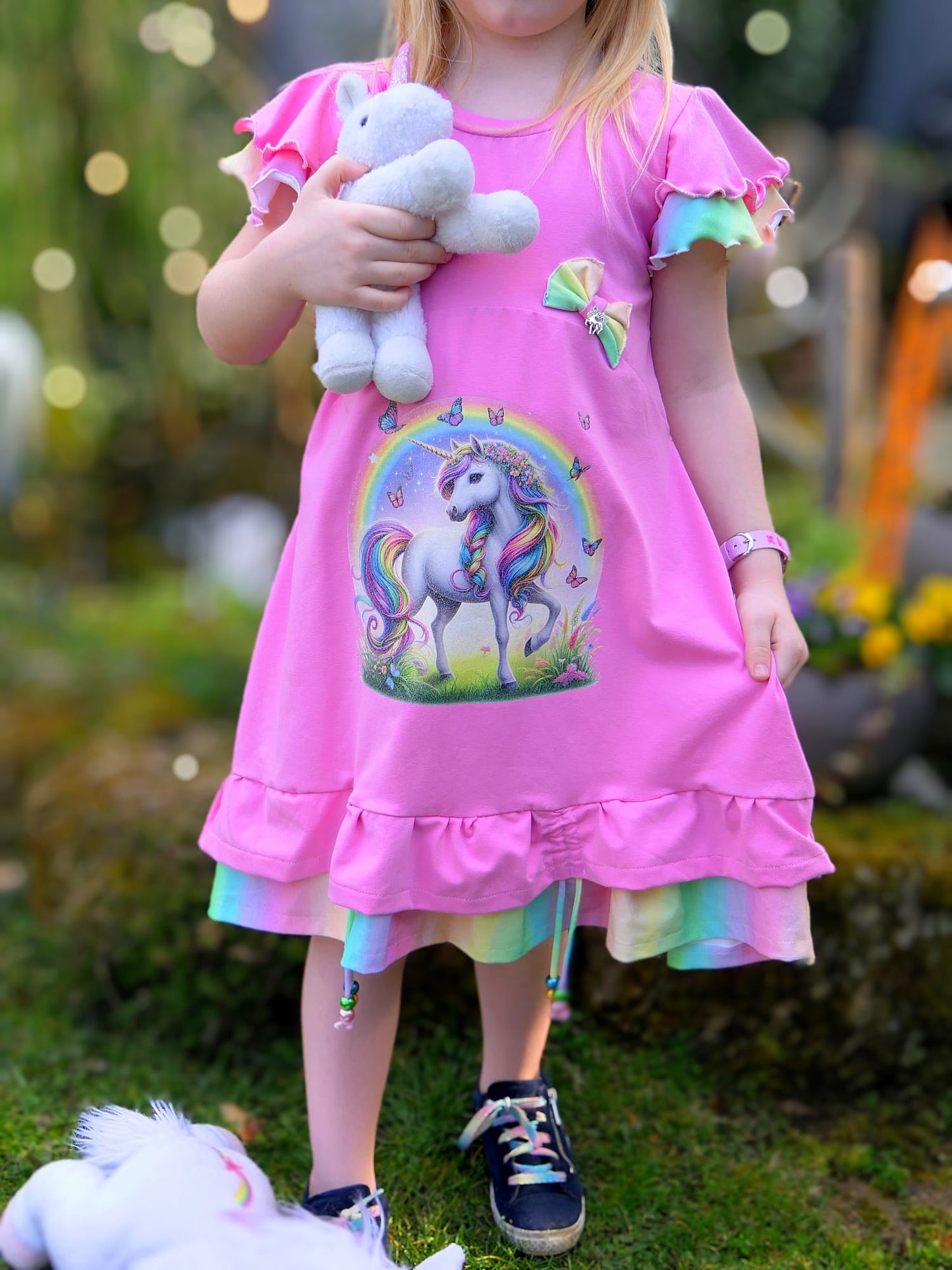 Bügelbild Regenbogen Einhorn #3