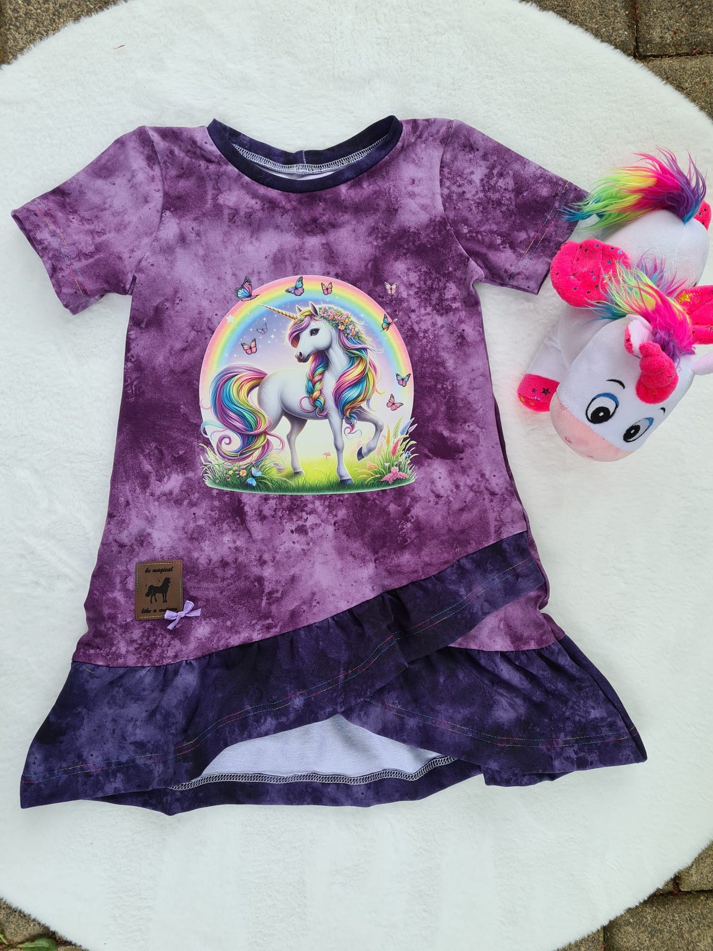Bügelbild Regenbogen Einhorn #3