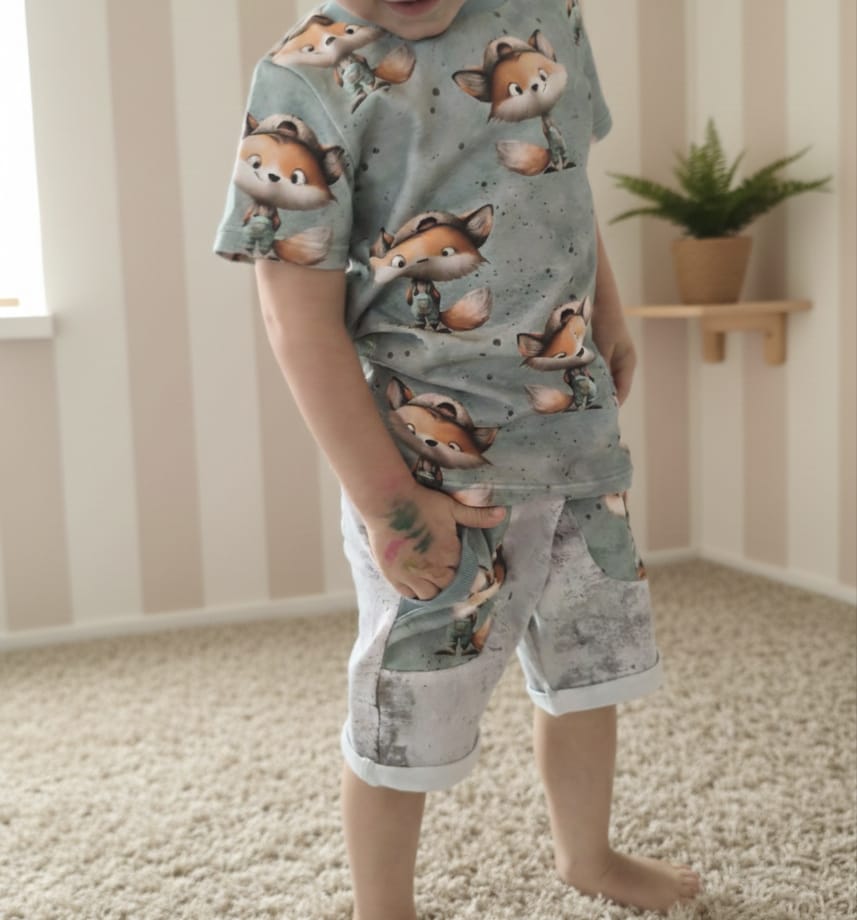 Kinderstoff Cool Fuchs
