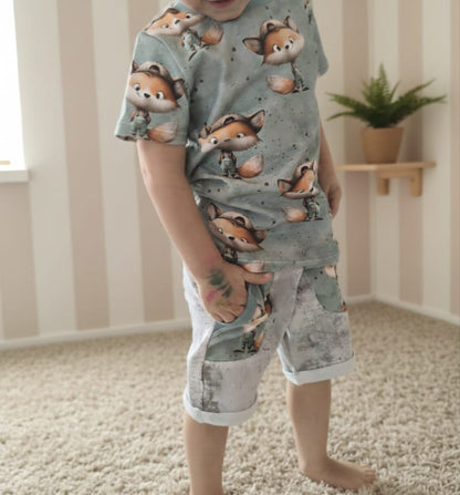 Kinderstoff Cool Fuchs