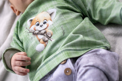 Ripp-Jersey Roter Panda