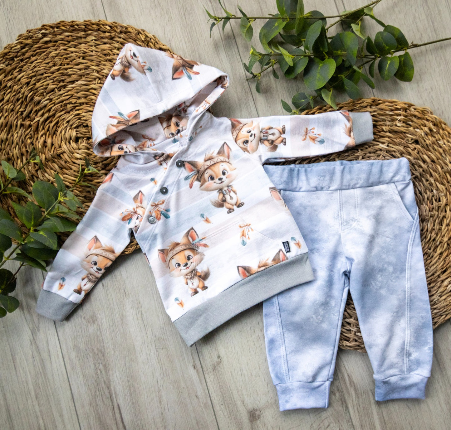 Ripp-Jersey Indianer Fuchs