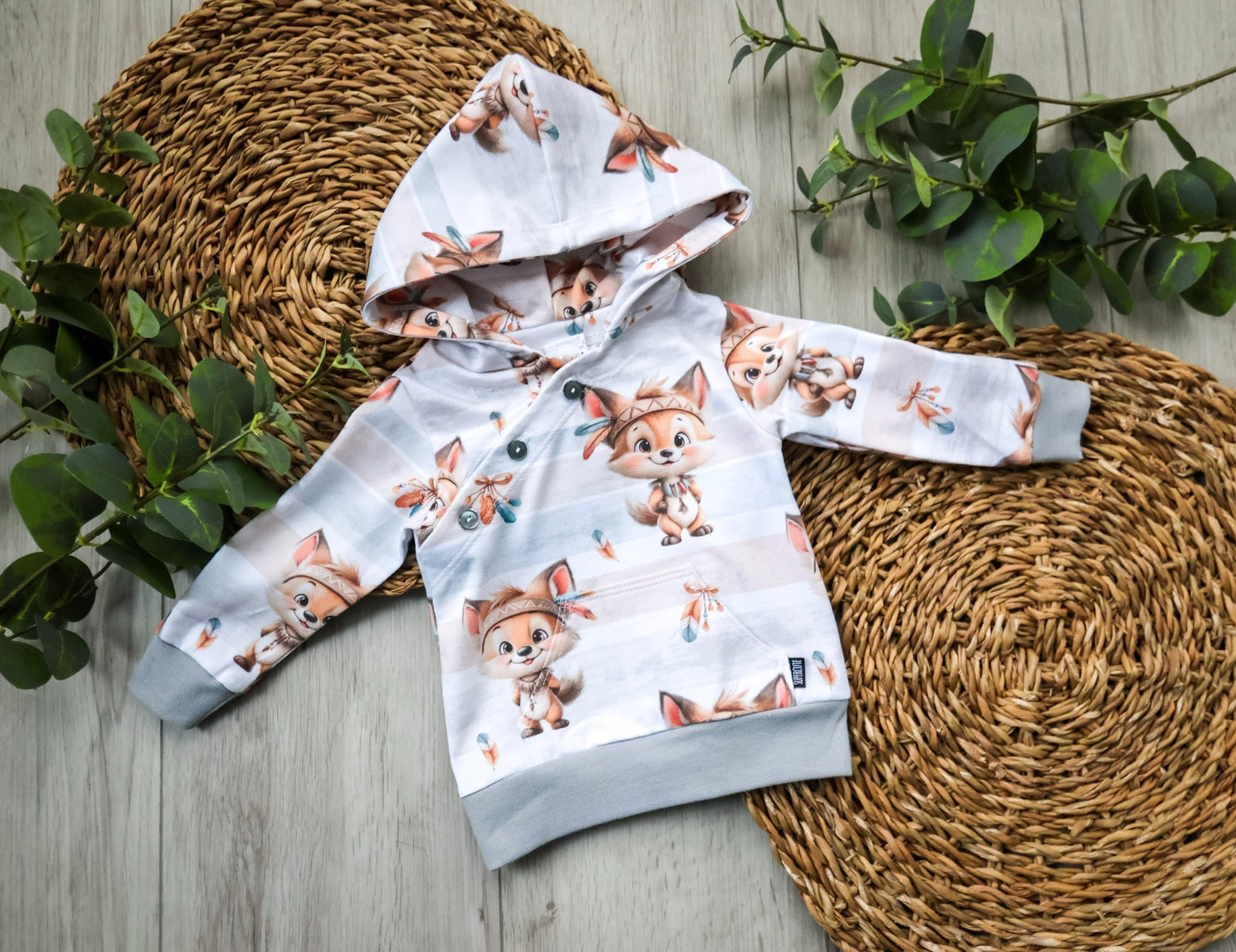 Ripp-Jersey Indianer Fuchs