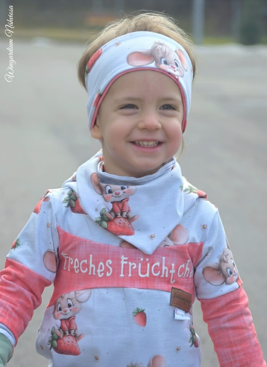 Ripp-Jersey Erdbeermaus