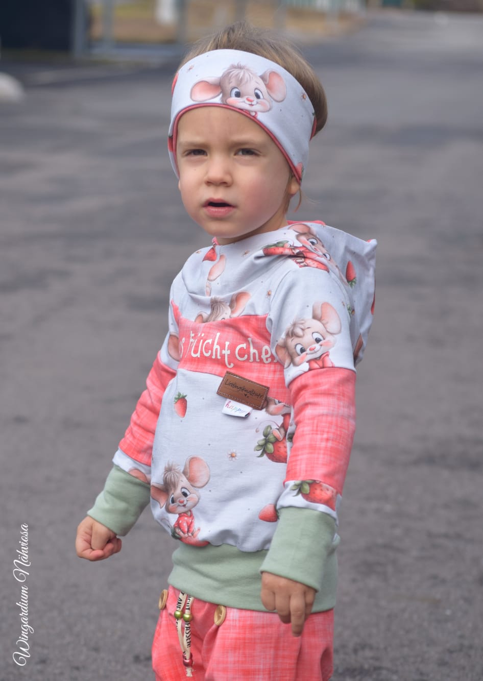 Ripp-Jersey Erdbeermaus