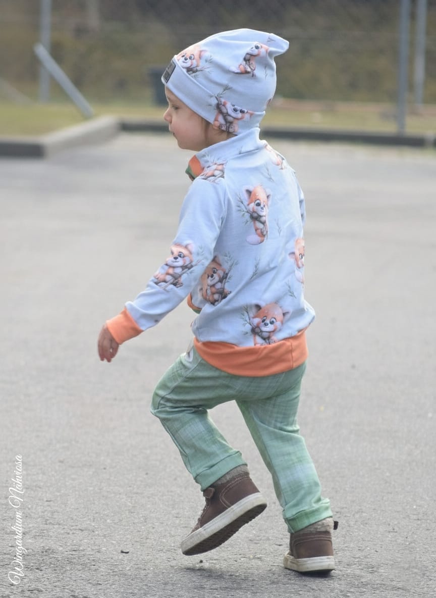 Ripp-Jersey Roter Panda