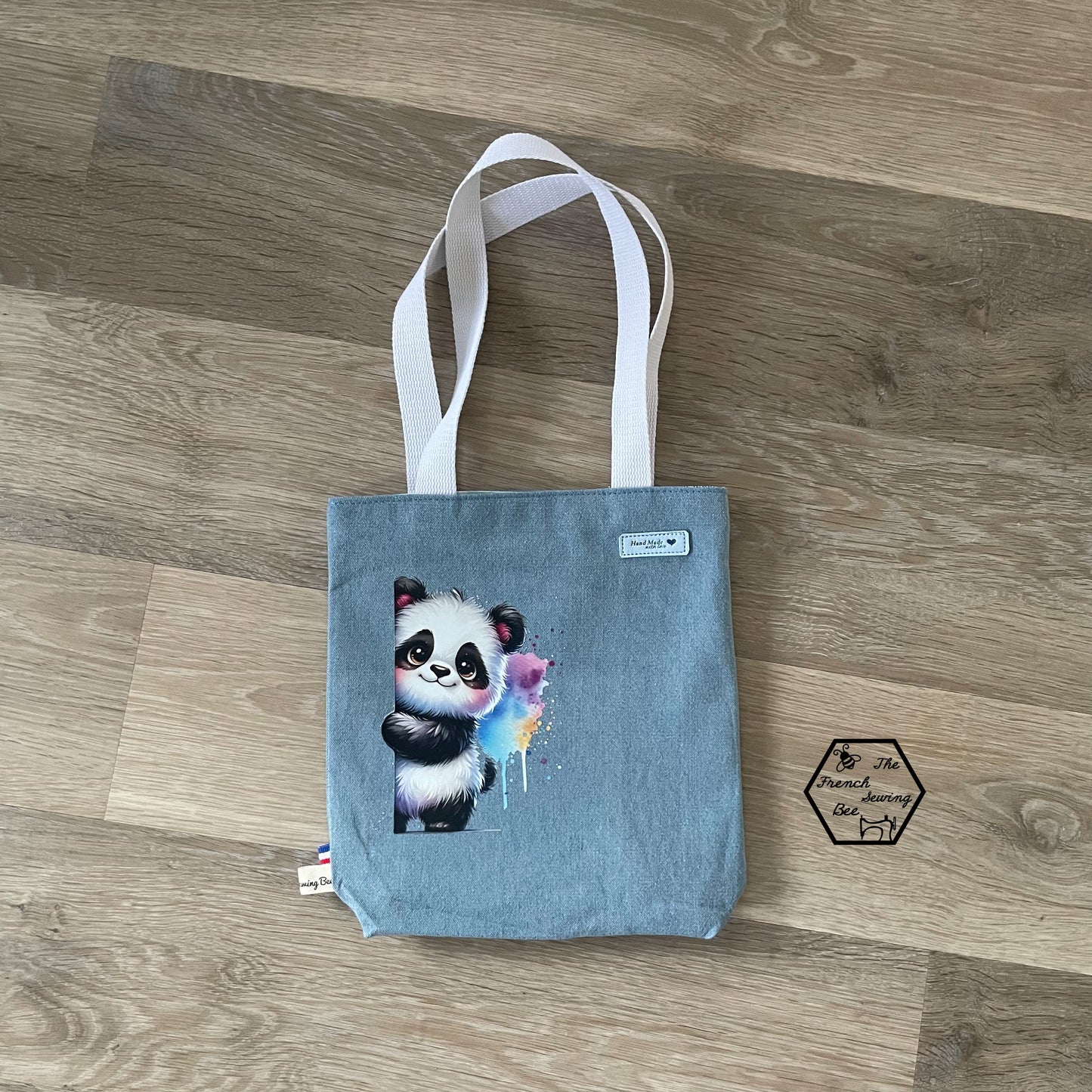 Bügelbild Guck Guck Panda Fylou's Style