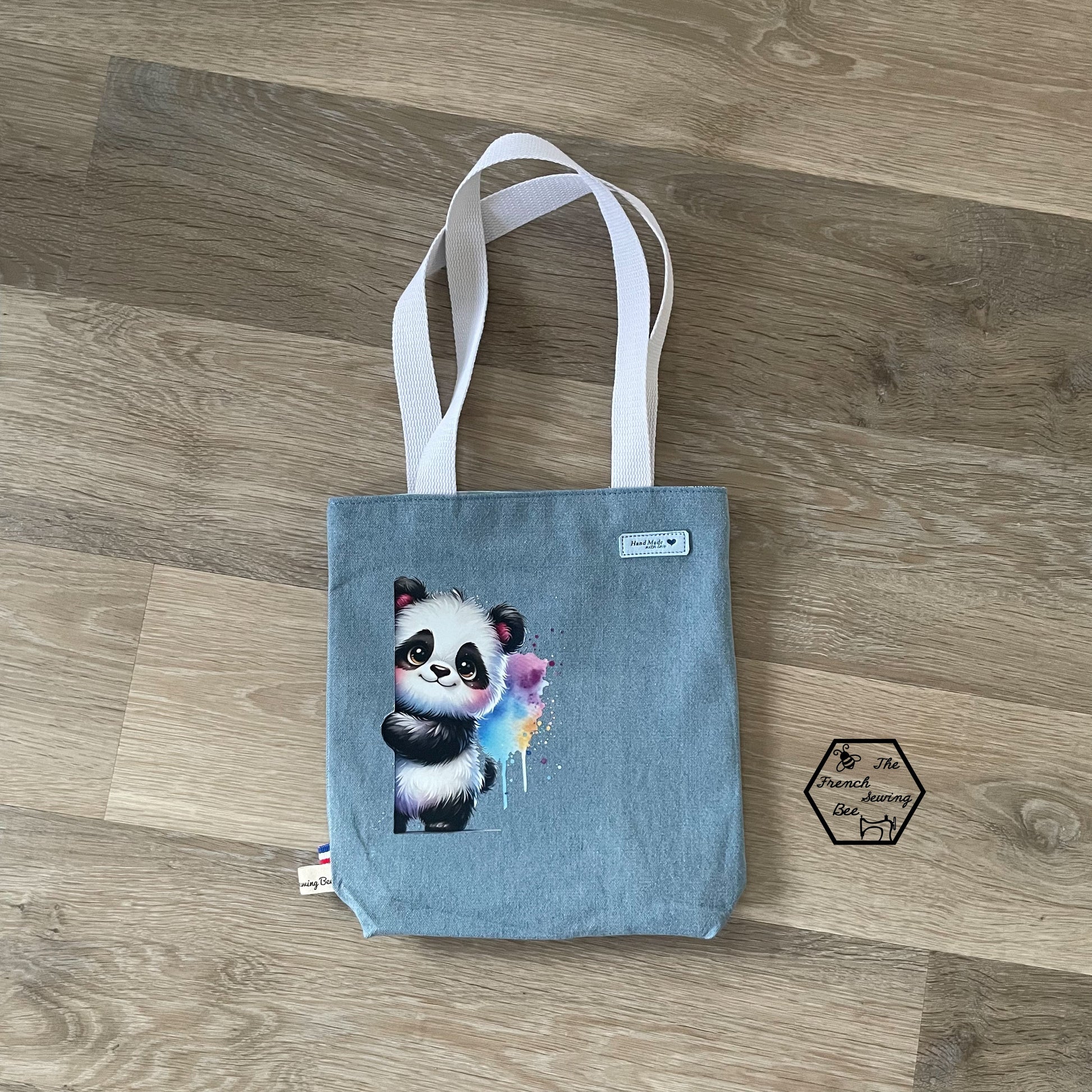 Bügelbild Guck Guck Panda Fylou's Style