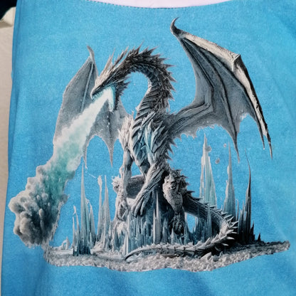 Bügelbild  Eisdrache #10