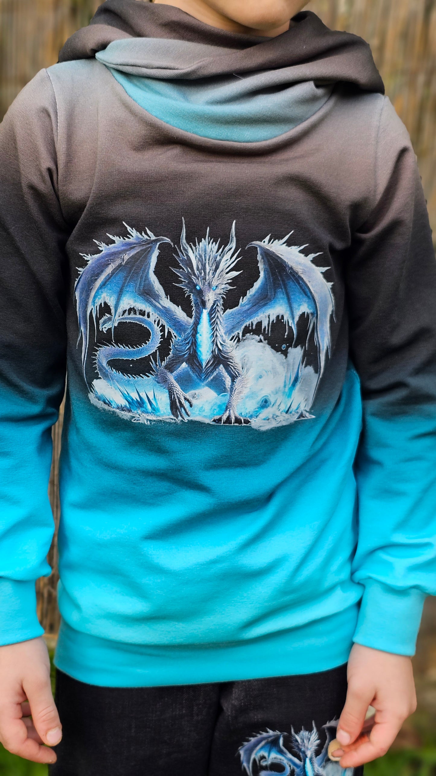 Bügelbild  Eisdrache #2
