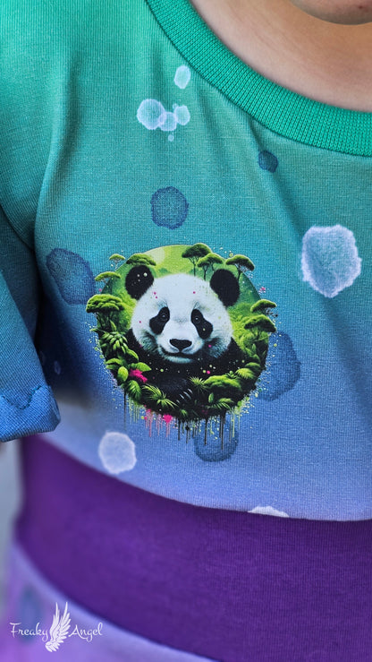 Bügelbild Regenwald Panda #1 Fylou's Style
