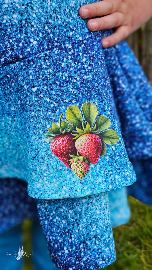 Bügelbild frische Erdbeeren #9 Fylou's Style